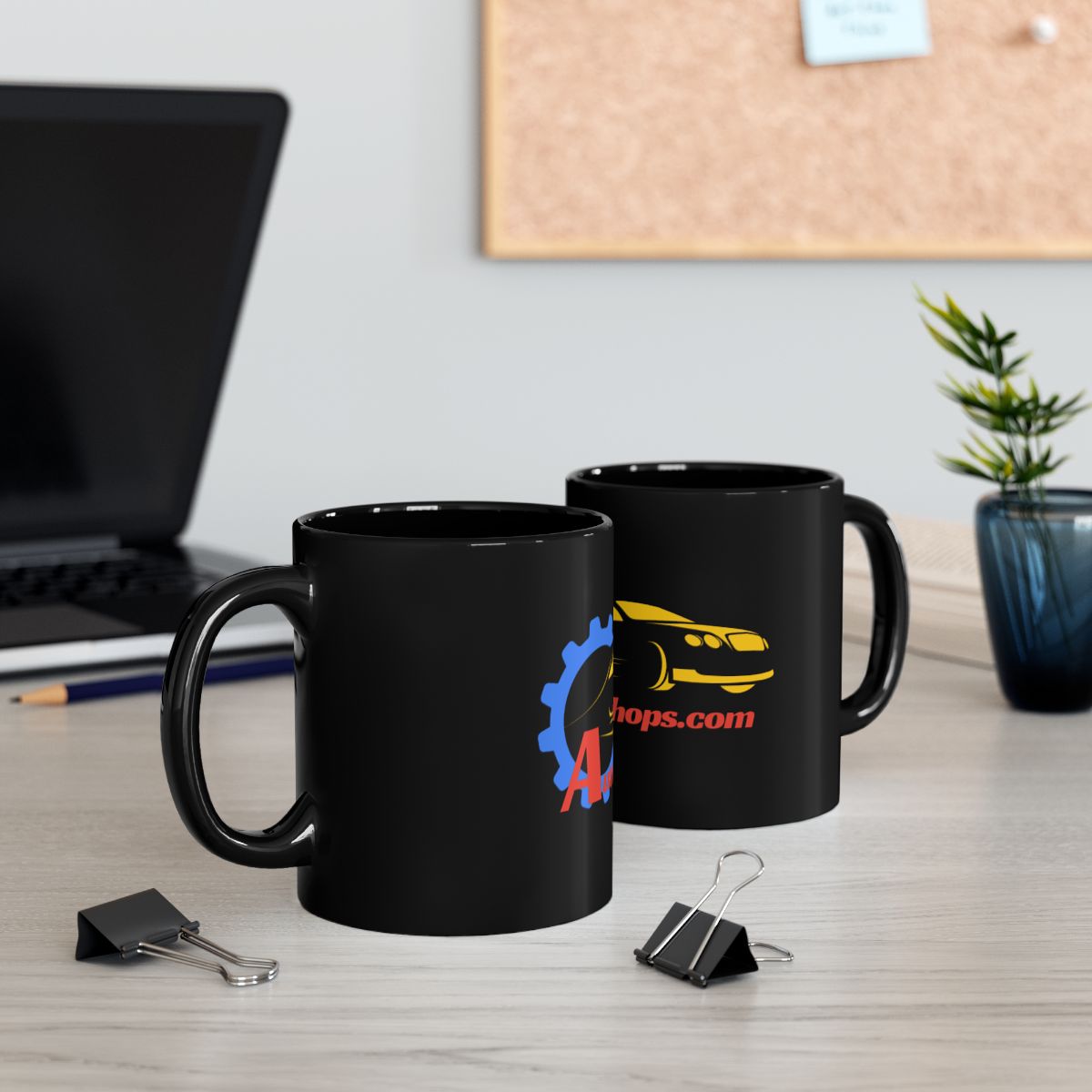 Autoshops.com Black Mug